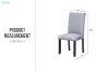 Picture of SERENO High Back Fabric Dining Chair (Grey)