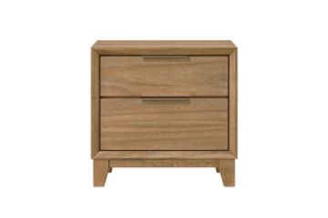 Picture of BRYDEN 2-Drawer Solid Wood Bedside Table