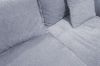 Picture of MORVIA Feather-Filled Modular Sectional Sofa with Storage Ottoman (Light Grey)