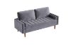 Picture of  [FLOOR MODEL CLEARANCE]  HAROLD 3 Seater Fabric Sofa (Grey) 