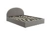 Picture of  [FLOOR MODEL CLEARANCE]  HOFFMAN Fabric Bed Frame with Gas Lift Storage (Grey) in Queen Size