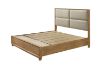 Picture of BRYDEN  Solid Wood Bed Frame with Storage Drawers - Queen Size