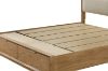 Picture of BRYDEN  Solid Wood Bed Frame with Storage Drawers  - King Size