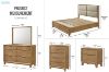 Picture of BRYDEN 4PC/5PC/6PC Solid Wood Bedroom Combo Set in Queen/King Size 