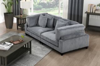 Picture of VIANNA Sectional Modular Sofa Range (Grey) - 2PC Big Combo Set