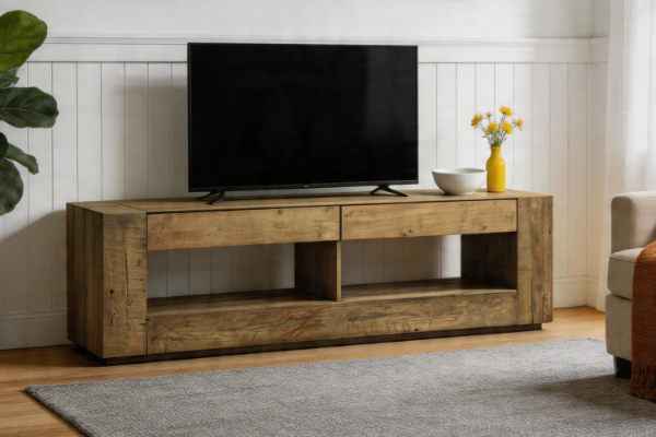 Picture of HOMER 2.1M 100% Reclaimed Pine Wood TV Unit