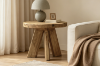 Picture of TRAVER D60 Reclaimed Pine Wood Side Table