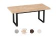 Picture of SYNERGYPLUS Dining Table with Square Metal Legs (Natural Oak) - 160x90