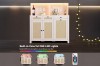 Picture of  [FLOOR MODEL CLEARANCE] NORLEN 3-Door Storage Cabinet/Buffet with LED Lighting