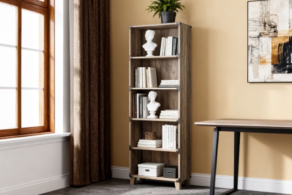 Picture of RIVERTON 5 - Tier Bookcase/Display Shelves (180x60cm)