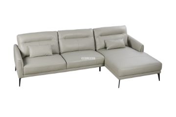 Picture of  [FLOOR MODEL CLEARANCE] DREAMDOM 100% Genuine Leather Sectional Sofa - Chaise Facing Right