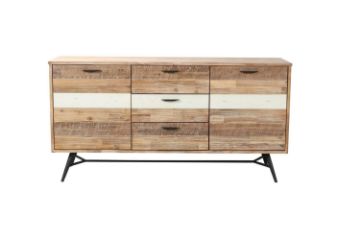 Picture of  [FLOOR MODEL CLEARANCE] LEAMAN 1.6M Solid Acacia Wood Sideboard