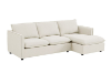 Picture of  [FLOOR MODEL CLEARANCE] BENDON Fabric Sectional Sofa (Off White) - Chaise Facing Right