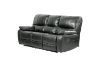 Picture of  [FLOOR MODEL CLEARANCE]  PASADENA Reclining 3 Seater Sofa with Drop Down Console (Grey)