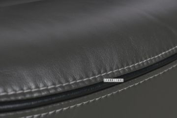 Picture of  [FLOOR MODEL CLEARANCE]  PASADENA Reclining 3 Seater Sofa with Drop Down Console (Grey)