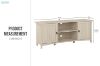 Picture of  [FLOOR MODEL CLEARANCE] YOKO 153 2-Door TV Unit (Cream)