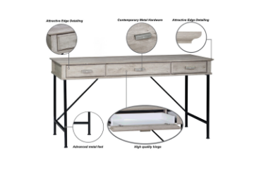 Picture of  [FLOOR MODEL CLEARANCE] MAESTRO 3-Drawers Office Study Writing Desk