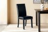 Picture of  [FLOOR MODEL CLEARANCE] SERENO High Back Vegan Leather Dining Chair (Black)