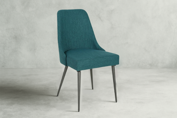 Picture of  [FLOOR MODEL CLEARANCE]  ALNOOR Fabric Dining Chair (Green)