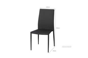 Picture of  [FLOOR MODEL CLEARANCE] STUTTGART Dining Chair (Black)