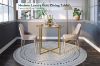 Picture of  [FLOOR MODEL CLEARANCE] OTIS D68 Tempered Glass Top Dining Table/Bar Table (Golden)