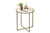 Picture of  [FLOOR MODEL CLEARANCE] OTIS D68 Tempered Glass Top Dining Table/Bar Table (Golden)