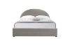 Picture of  [FLOOR MODEL CLEARANCE]  HOFFMAN Fabric Bed Frame with Gas Lift Storage (Grey) in Queen Size