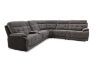 Picture of SOMNIX Manual Reclining Sectional Sofa with Storage Console & Cup Holders 