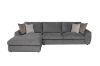 Picture of  [FLOOR MODEL CLEARANCE] HAYVA Feather-Filled Fabric Sectional Sofa - Chaise Facing Right