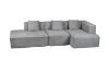 Picture of  [FLOOR MODEL CLEARANCE] BRAIDEN Fabric Sectional Compressed Sofa - Chaise Facing Right