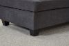 Picture of  [FLOOR MODEL CLEARANCE]  NEBULA Premium Sectional Sofa with Storage Ottoman - Chaise Facing Left (Dark Grey)
