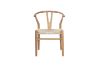 Picture of WISHBONE Solid Beech Wood Y Replica Chair (Natural) - Each