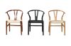 Picture of WISHBONE Solid Beech Wood Y Replica Chair (Natural) - Each