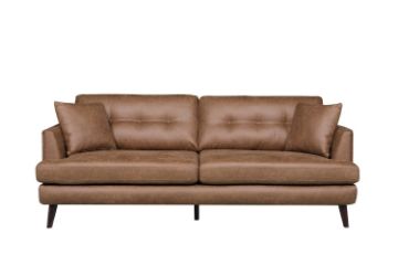 Picture of  [FLOOR MODEL CLEARANCE] BARRET 3 Seater Air Leather Sofa