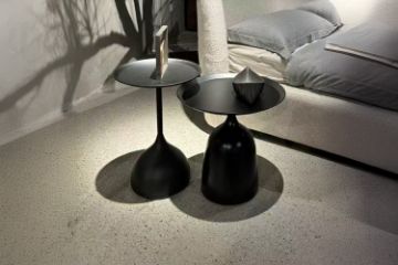 Picture of [FLOOR MODEL CLEARANCE] HIDA GOBLET Shaped Nesting Table Set (Black)