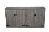 Picture of  [FLOOR MODEL CLEARANCE]  DORN 4-Door Storage Cabinet with Shelves (Grey) - copy