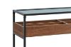 Picture of [FLOOR MODEL CLEARANCE] GLACIER 110 Tempered Glass Top Console Table