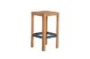 Picture of [FLOOR MODEL CLEARANCE] BALI Solid Teak Wood Outdoor Bar Stool 