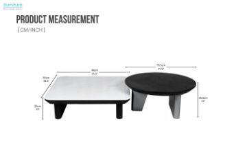Picture of [FLOOR MODEL CLEARANCE]  ZAVIER Nesting Coffee Table