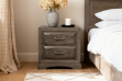 Picture of [FLOOR MODEL CLEARANCE] ARTEMIS 2-Drawer Bedside Table 
