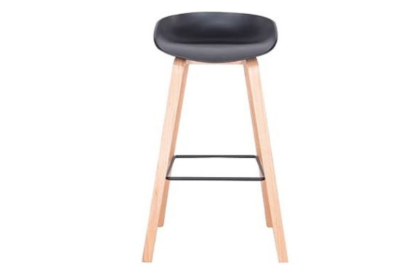 Picture of [FLOOR MODEL CLEARANCE] PURCH Bar Stool - H75 (Black) 