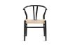 Picture of WISHBONE Solid Beech Wood Y Replica Chair (Black) - Each