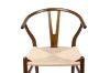 Picture of WISHBONE Solid Beech Wood Y Replica Chair (Walnut) - 2 Chairs in 1 Carton