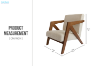 Picture of AXEL Solid Wood Armchair