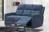 Picture of WALKER Fabric 2‑Seater Manual Recliner Sofa with Console & Cup Holders