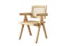 Picture of CHANDIGARH Solid Wood Replica Armchair (Natural)