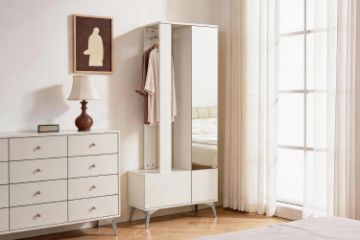 Picture of MIRORA 2-Door Mirrored Wardrobe