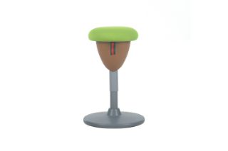 Picture of MOVI 360° Swivel Adjustable  Height Wobble Chair  (Green)