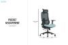 Picture of ALUX High Back Office Chair with 3D Armrests & Seat Slider