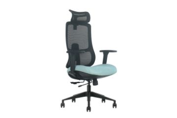 Picture of ALUX High Back Office Chair with Adjustable Headrest & Backrest, 3D Armrests and Seat Slider